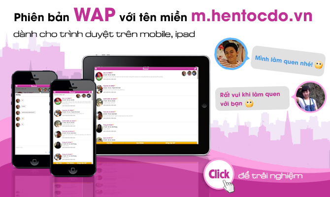 wap | kết bạn, mai mối online | hentocdo.vn